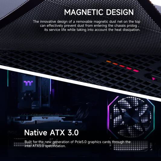 Mloong Gaming PC AMD Ryzen 5 5500 NVIDIA GeForce RTX 5050 16GB RAM 1TB SSD 650W Win11 WIFI Desktop Black