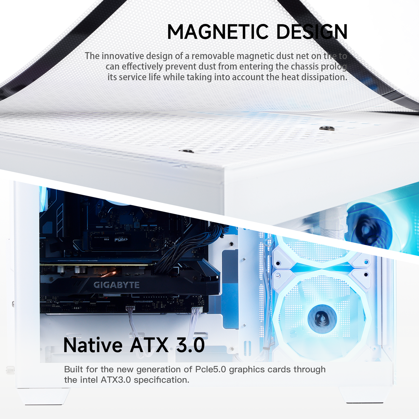 Mloong Gaming PC Desktop, AMD Ryzen 7 7700 3.8 GHz (5.3GHz Turbo), NVIDIA RTX 5060 Ti 8GB GDDR7, 1TB Gen4 NVMe SSD, 32GB 6000Mhz DDR5 RAM, 650W PSU, Wi-Fi, Win 11 Home Prebuilt PC, White