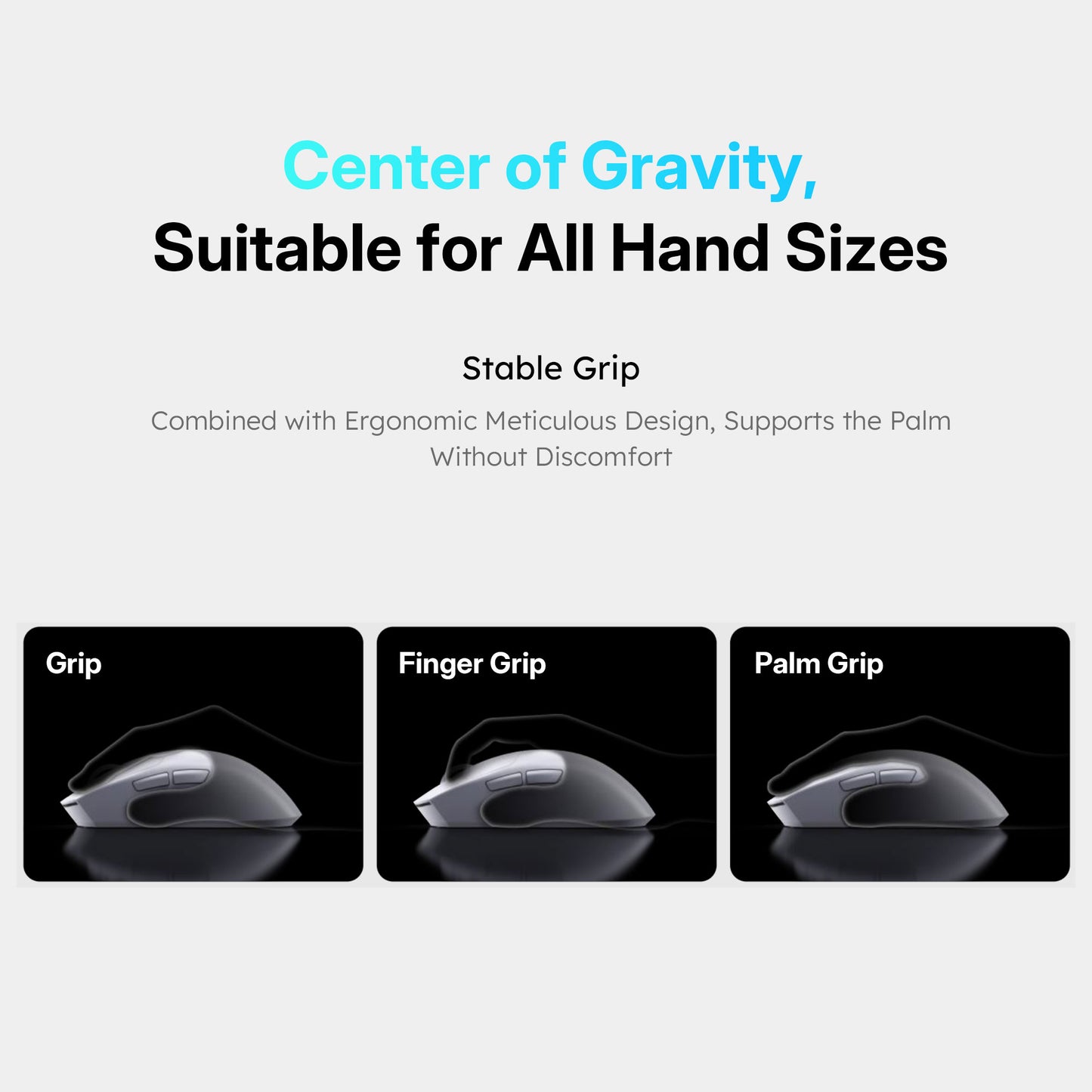 MLOONG MX301 Wireless Gaming Mouse, MLOONG S1 Sensor, 16,000 DPI, Lightweight, 4 Programmable Buttons, 140h Battery Life, On-Board Memory, PC/Mac - White