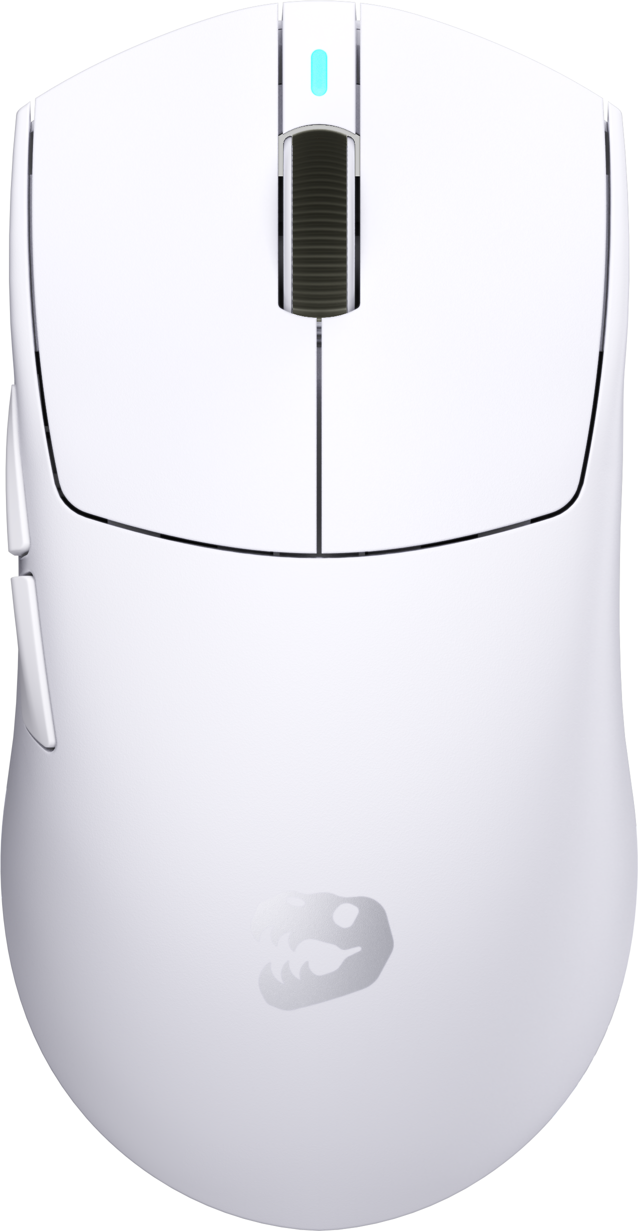 MLOONG MX301 Wireless Gaming Mouse, MLOONG S1 Sensor, 16,000 DPI, Lightweight, 4 Programmable Buttons, 140h Battery Life, On-Board Memory, PC/Mac - White