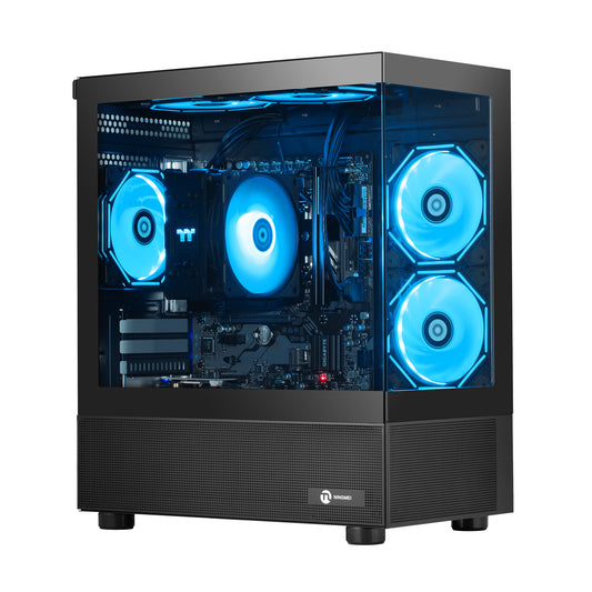 Ningmei Gaming PC AMD Ryzen 7 5700G 16GB RAM 1TB SSD 6RGB Fans PC Gaming Black