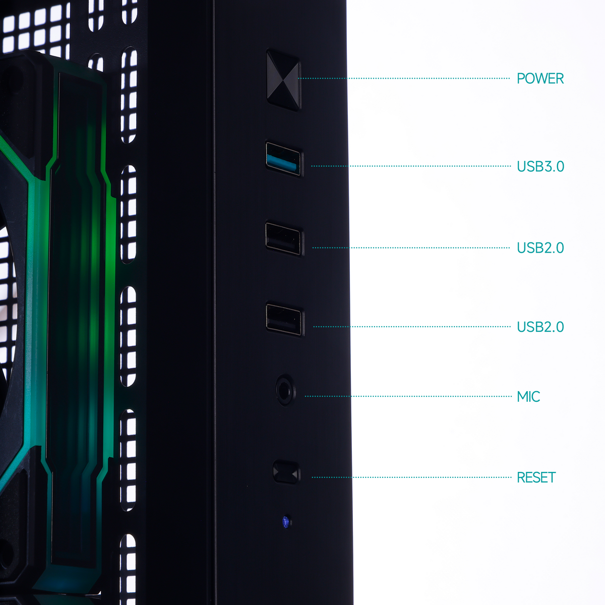 Mloong Gaming PC Desktop, AMD Ryzen 7 8700F 4.1 GHz (5.0Ghz Turbo), NVIDIA RTX 5060 Ti 8GB GDDR7, 1TB Gen4 NVMe SSD, 16GB 6000Mhz DDR5 RAM, 650W PSU, Wi-Fi, Win 11 Home Prebuilt PC, Black