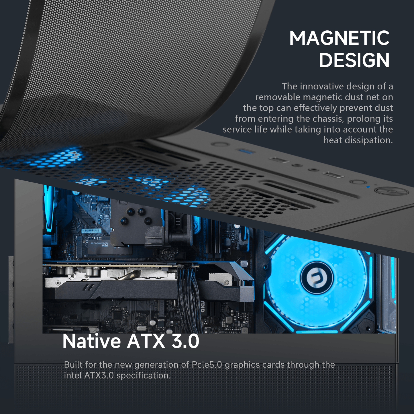 Ningmei Gaming PC AMD Ryzen 7 8700F NVIDIA RTX 5060Ti 16GB RAM 1TB SSD Wifi PC Gaming Black