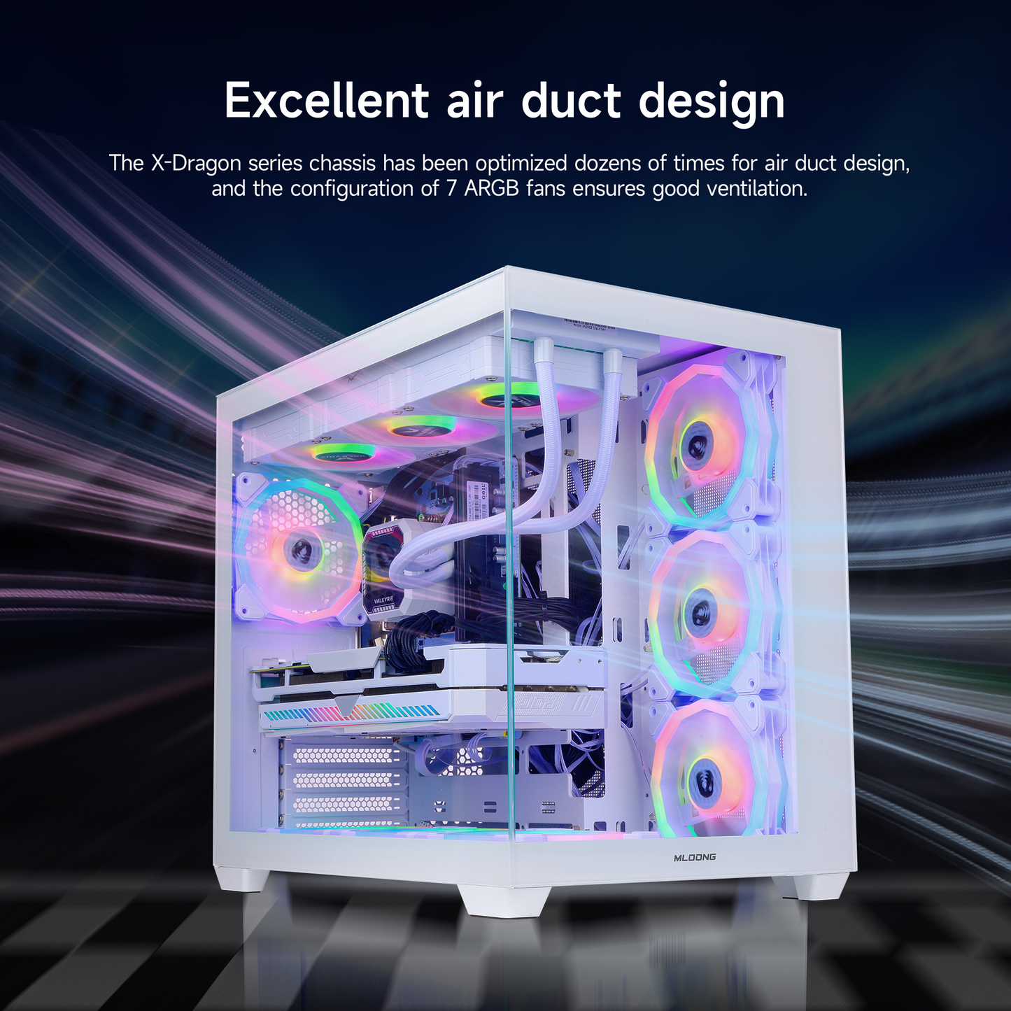 Mloong Gaming PC Intel Core i9 14900KF, GeForce RTX 5080 16GB, 64GB DDR5 RAM, 2TB SSD, 850W, Desktop,Win11, WIFI